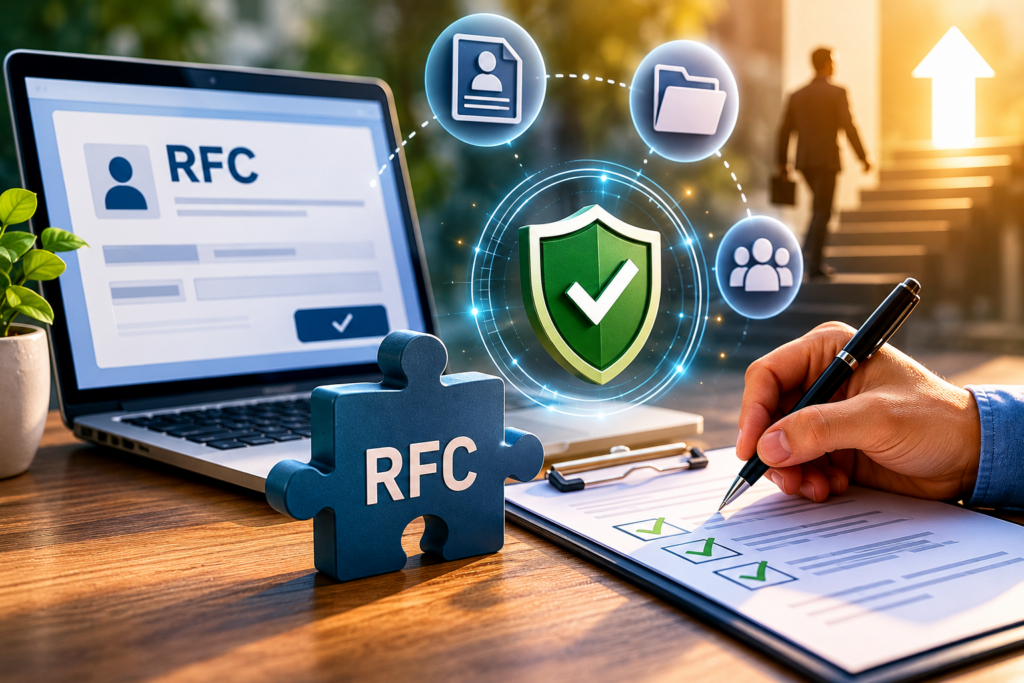 Inscripción al rfc del SAT