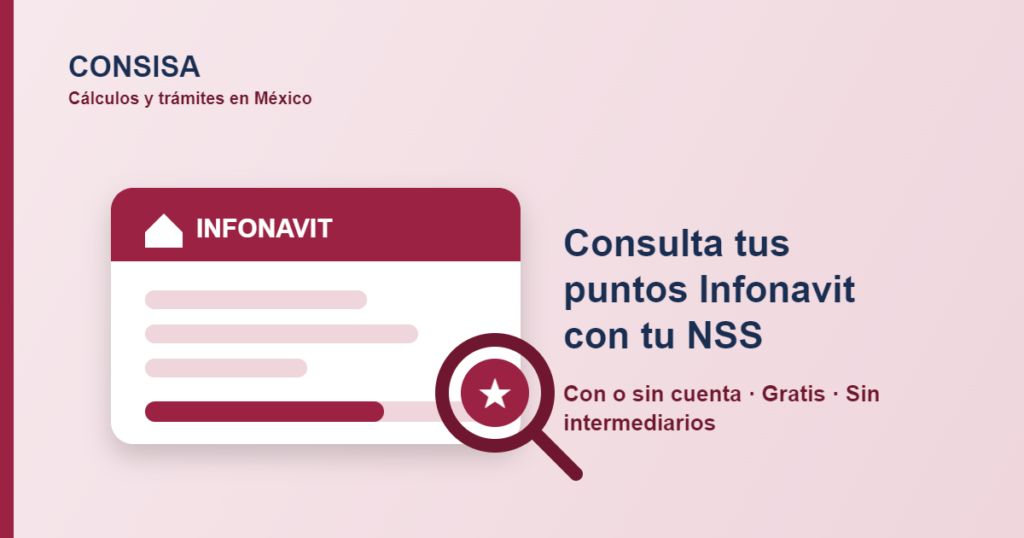 consultar puntos infonavit con nss