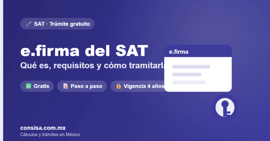 e.firma del SAT: qué es, requisitos y cómo tramitarla